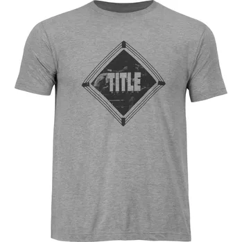 Oblečení pro bojové sporty Triko TITLE Boxing Snapshot - šedá