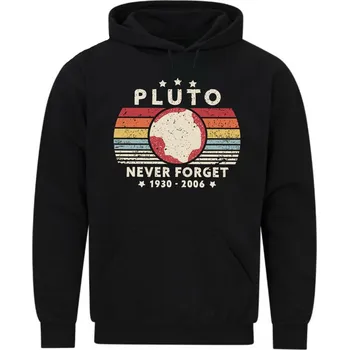 Pánská mikina Pánská mikina Pluto Nikdy nezapomeneme Never Forget (Velikost: 5XL, Barva: Černá)