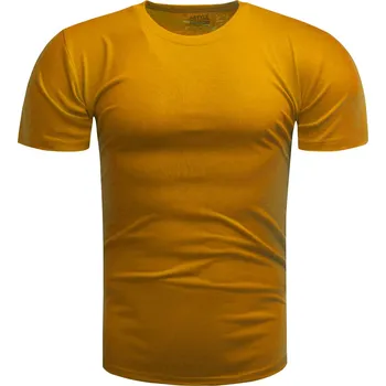 Pánské tričko Recea Pánské tričko s krátkým rukávem Shinytwirls hořčicová XXL