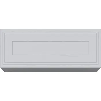 Kuchyňská skříňka Black red white Horní kuchyňská skříňka Verdi typu nástavec NO-60/23-O Barva korpusu skříněk: Šedá grenola, Zvolte barvu dvířek: Jasná šedá mat