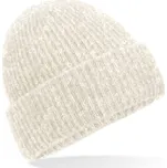 Beechfield Pohodlná pletená zimní čepice - Mandlový melír