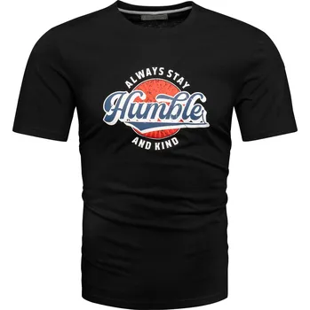 Pánské tričko Recea Pánské tričko s krátkým rukávem Raione černá M