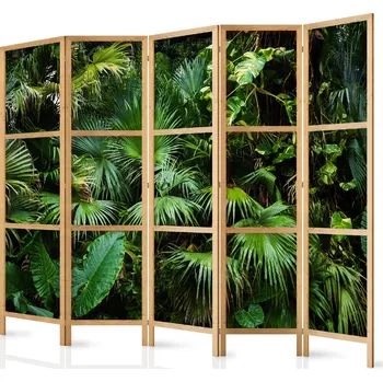 Paraván Japonský paraván - Sunny Jungle II Velikost: 225x172 cm