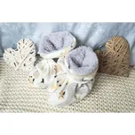 AMÁLKA Zateplené bačkůrky, veselé cestičky, šedé Velikost: 56-68