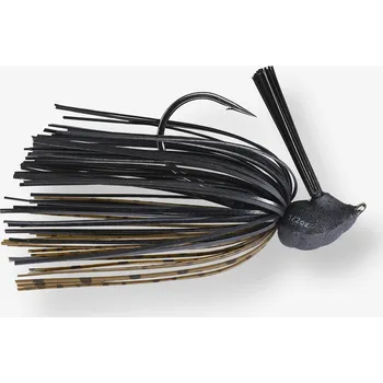 Umělá nástraha CAPERLAN Nástraha Rubber Jig s wolframovou jigovou hlavou Black 7 g - 1/4 oz ČERNÁ