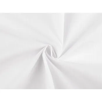 Bavlněná látka / plátno jednobarvená šíře 240 cm METRÁŽ - bílá