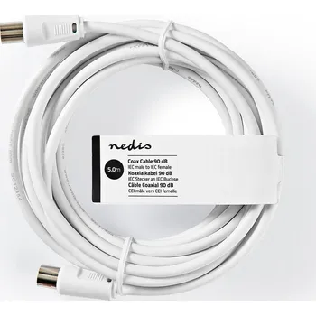 Anténní kabel Kabel antenní - účastnická šňůra - 5m - bílý CSGB40000WT50