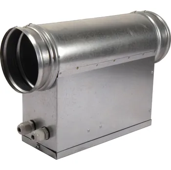 Teplovzdušný ventilátor Dalap Elektrický ohřívač vzduchu 100mm/ 1,6kW