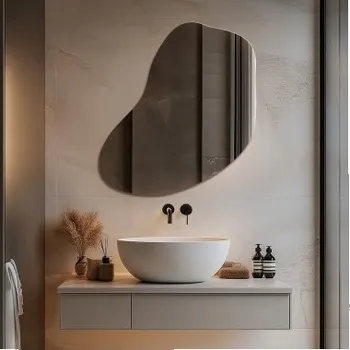 Zrcadlo Organické koupelnové zrcadlo - KWARC