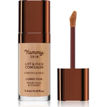 Korektor Danessa Myricks Beauty Yummy Skin Lift & Flex Concealer tekutý korektor s matným efektem odstín 9 - Medium With Peach Undertones 9.4 ml