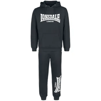 Tepláky z Lonsdale London - Cloudy - Muži - černá