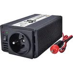 Solight invertor 12V, USB 500mA, kovový, černý, max. zatížení: 200W IN05