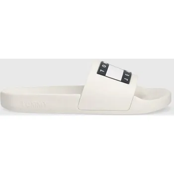 Dámská obuv Pantofle Tommy Jeans FLAG POOL SLD ESS EN0EN02115 bílá 00X, EUR 39