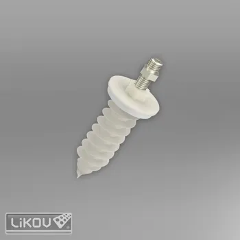 Hmoždinka Spirální hmoždinka plastová 95 se šroubem pro objímku svodu