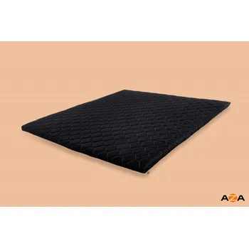 Ložnicová sestava Visco Topper černý - paměťová pěna