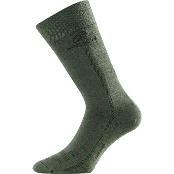 Pánské ponožky WLS merino ponožky - Zelená 620 / (46-49) XL / Zelená