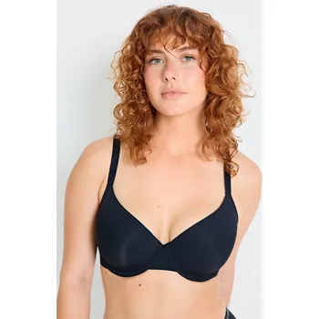 Podprsenka Dorina Michelle Eco hladká podprsenka s kosticí černá - DORBK0001/černá / 90B DOR1J067-BK0001