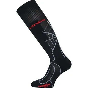 Pánské ponožky SDS funkční lyžařské podkolenky - Černá 900 / (42-45) L / Černá