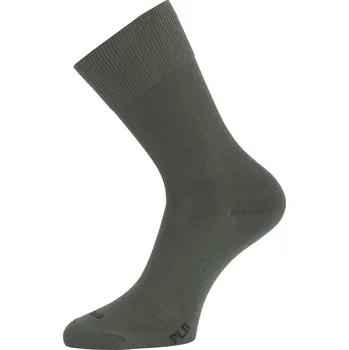 PLB bavlněné ponožky - Zelená 620 / (34-37) S / Zelená