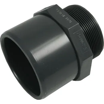 Přechodka lepení/lepení-vnější závit PVC 90/110-4"