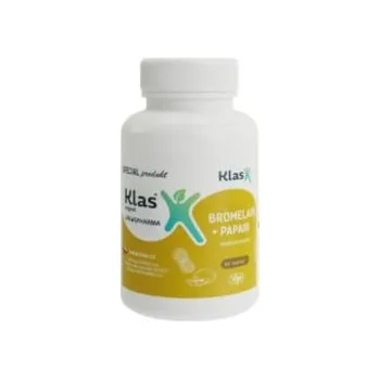 Přírodní produkt Klas Bromelain + Papain 90 tablet