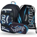Baagl Školní set Skate Bluelight