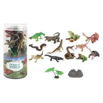 plyšák Sada 14 plazů v tubě; 17,5x7,5x7,5cm,,