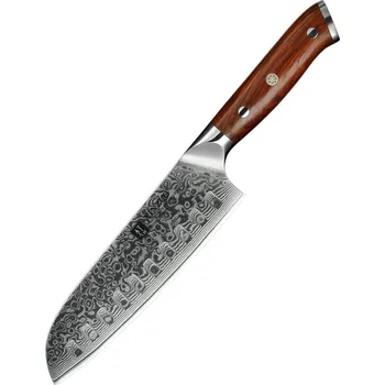 Kuchyňský nůž XinZuo Yu B13R Santoku nůž 7"