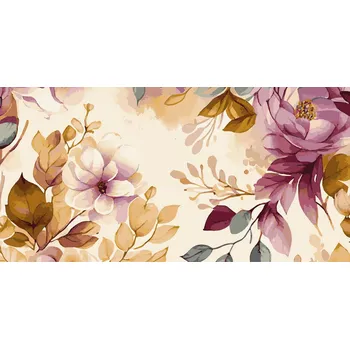 Set školních potřeb Obálka barevná - květy