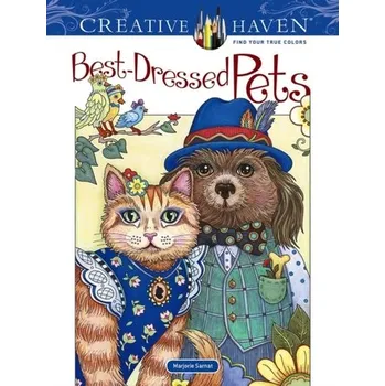 Creative Haven Best-Dressed Pets Coloring Book - Sarnat, Marjorie