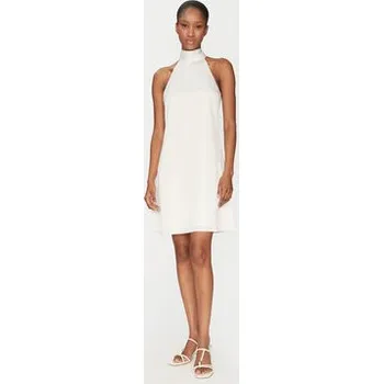 Dámské šaty YAS Koktejlové šaty Dottea 26032326 Bílá Slim Fit 40