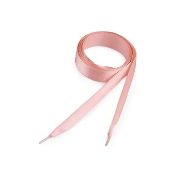 Tkaničky do bot Saténové tkaničky do bot, tenisek a mikin délka 110 cm - 10 ks - 1 pudrovo-lososová