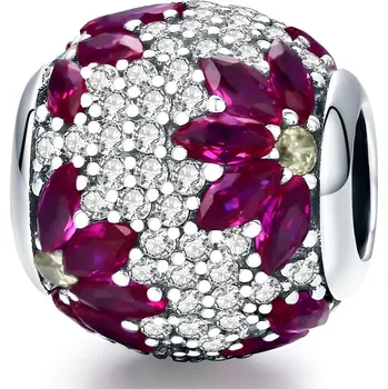 Přívěsek Endy-shop Stříbrný přívěsek korálek květinové potěšení