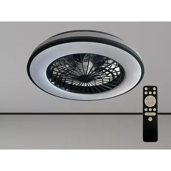Nástěnné svítidlo LED svítidlo OPAL + stropní ventilátor + dálkový ovladač 48W - LCL6346