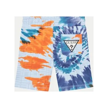 Dámská móda Guess Šortky z materiálu N5GD05 KA6R4 Béžová Regular Fit 3Y