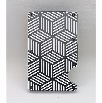 Obal na doklad Pouzdro na platební karty s klipem - Ornament 3