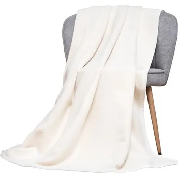 deka SCANquilt pléd COTTY UNI smetanová střední 150 x 200 cm