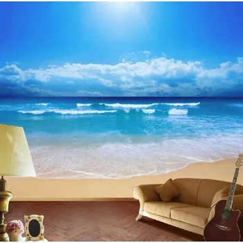 Fototapeta Solution Media 3D tapeta - Pláž MU19 5 - Imitace kůže - Vliesová tapeta - 320g/m2
