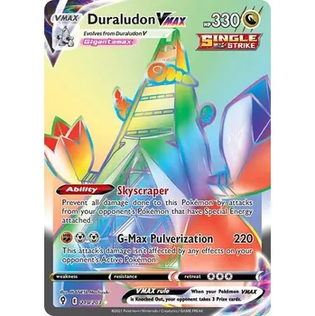 Volný čas Pokémon Duraludon VMAX 219/203 - Evolving Skies