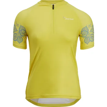 cyklistický dres Dámský MTB dres Silvini Sabatini WD1625 yellow-cloud Velikost: XS