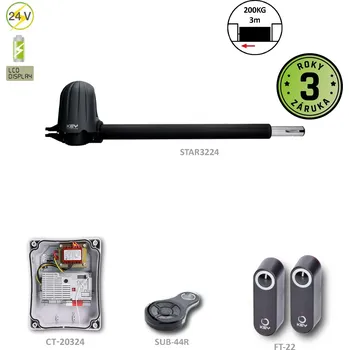 Pohon brány Key Automation S.r.l. Levý pohon pro jednokřídlovou bránu do 2m/křídlo