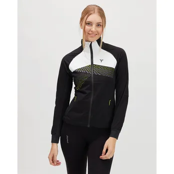 Cyklistické oblečení Dámská bunda SILVINI SERRONE WJ1501 black-lime Velikost: XS
