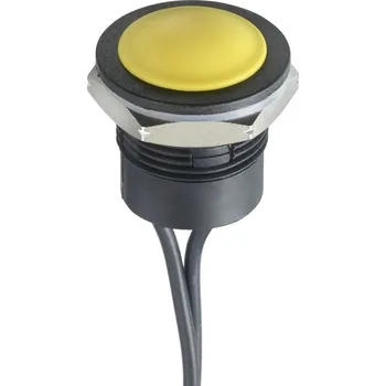 vypínač APEM IP Series, IPR1FAD2 tlačítkový spínač, 12 V/DC, 4 A, 1 ks
