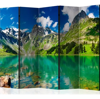 Paraván Paraván - Horské jezero II Velikost: 225x172 cm, Provedení: Jednostranný
