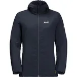 Tmavě modrá dámská sportovní bunda Jack Wolfskin Jwp Atmos Jkt W 1206521-1010 Velikost: L