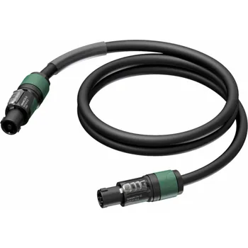 Příslušenství ke zvukové technice Kabel Procab PROCAB PRA524/20 Reproduktorový kabel – 4pólový kabel speakON – HighFlex 20 metrů