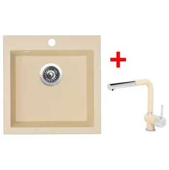 Granitový dřez Sinks VIVA 455 Sahara + Mix 3 P GR