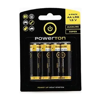 Článková baterie Powerton ENERGY ALKAMAX Jednorázová alkalická baterie AA, 4-pack (AB012WPAAAB4)