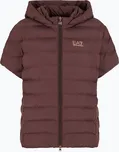 Dámská vesta EA7 Emporio Armani Train Core Eco Down Light Padded puce