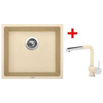 Sinks FRAME 457 Sahara + Mix 3 P GR